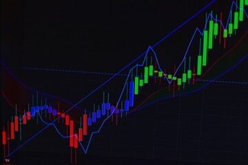 Stock Market Loss Trading Chart Investment Analysis Business Index Chart Finance Board Chart