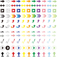 arrow set　矢印のセット