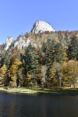 Rzeka Dunajec, Pieniński Park Narodowy, woda, zieleń,