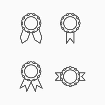award ribbon icon, award vector