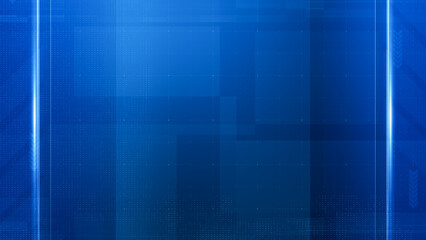 Blue technology grid background.abstract virtual screen background