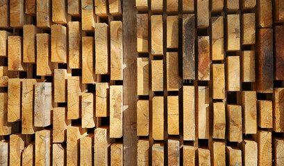 stack of wooden texture background