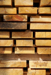 stack of wooden texture background