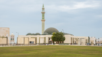 Obraz premium Al Shouyoukh Mosque in central Doha, Qatar