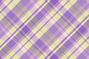 Seamless tartan plaid pattern with texture and pastel color.