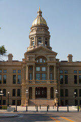 Wyoming state capitol building in Cheyenne, Wyoming