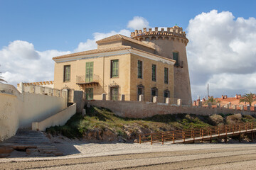 Fototapeta premium Vega Baja del Segura - Pilar de la Horadada - La Torre de la Horadada y entorno.