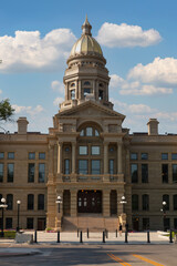 Wyoming state capitol building in Cheyenne, Wyoming