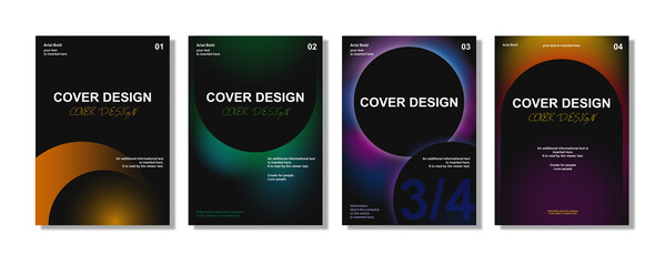 Gradient layout for a poster or story