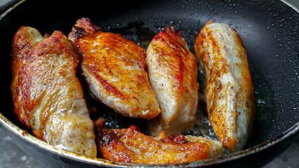 Bangkok, Thailand, Chicken Drumstick, Chicken Wing, Color Image
