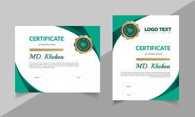 Creative Certificate Design Template