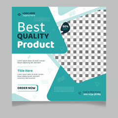 Best Quality Product Social Media Post Template