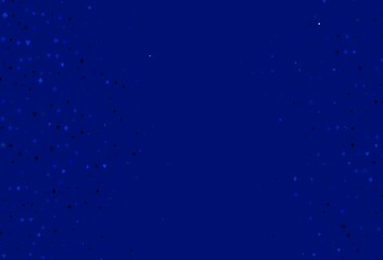 Light BLUE vector template with poker symbols.