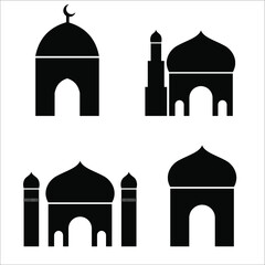 Islamic symbol and logo vector template