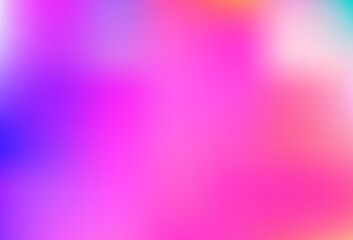 Light Multicolor, Rainbow vector blurred shine abstract template.