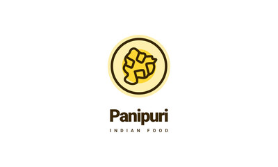indian food logo template for company or restaurant