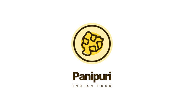 indian food logo template for company or restaurant