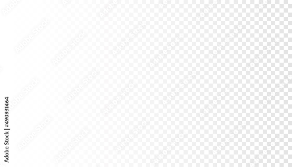 Wall mural vector white gradient background on transparent background
