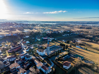 Obraz premium adventure, aerial, alpine, alps, amazing, background, beautiful, beauty, blue, cold, environment, flowing, forest, friuli, friuli venezia giulia, hiking, italia, italian, italy, landmark, landscape, m