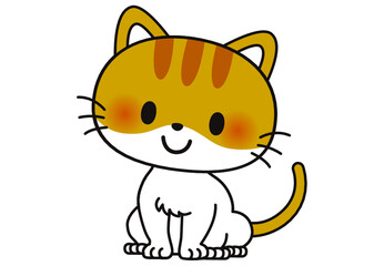 猫,ネコ,ねこ,動物,動物園,かわいい,子供向け,アニマル,キャラクター,生物,飼育,生き物,サファリパーク,アイコン,イラスト