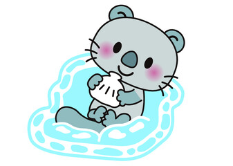 ラッコ,らっこ,動物,水族館,かわいい,可愛い,海,貝,泳ぐ,生きもの,野生動物,動物園,海洋生物,哺乳,生き物,自然,環境,野生,飼育,アクアリウム,哺乳類,子供向け,アニマル,キャラクター,生物,サファリパーク,アイコン,イラスト