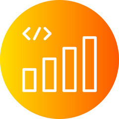 code gradient icon