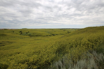 Badlands National Park southwest of South Dakota, United States