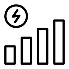 energy line icon