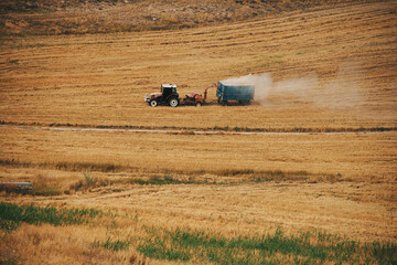 Obraz premium harvesting