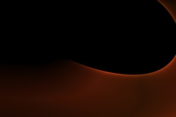 Abstract illustration of the spread of a huge wave of spectrum of warm colors there dark gradient grungy background