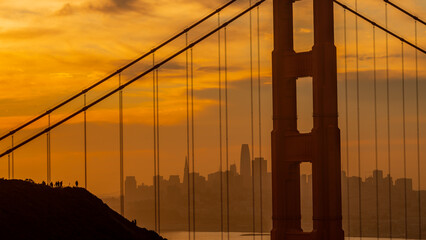 Early morning at the Golden Gate photography