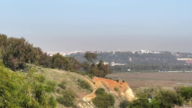 Mohammed VI tower under construction in Rabat