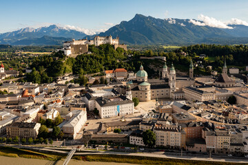 Obraz premium Salzburg Skyline - Austria