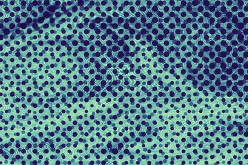 Abstract Blue Gradient Halftone Pattern Background