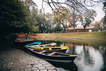 Boats in the lake