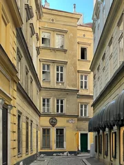 Foto op Plexiglas Kleeblattgasse Street - Vienna, Austria © demerzel21