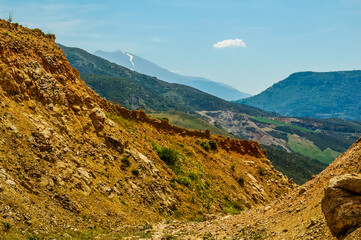 Naklejka premium Central Mountainous Crete