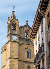 Fototapeta na wymiar Eglise San Vicente Elisa - San Sebastian (Donostia) - Esapgne