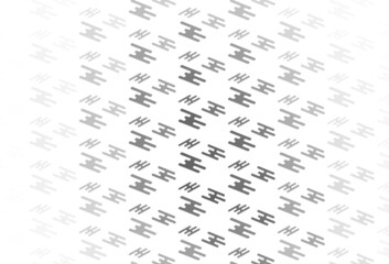 Light Silver, Gray vector background with straight lines.