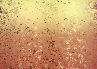 Golden Abstract  decorative paper texture  background  for  artwork  - Illustration