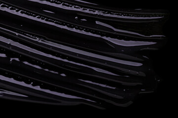 Sample peel-off black charcoal  texture mask background