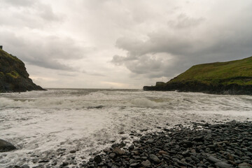 Wellen Lava Rua do Cais Alagoa Beach Porto da Cruz Madeira Portugal