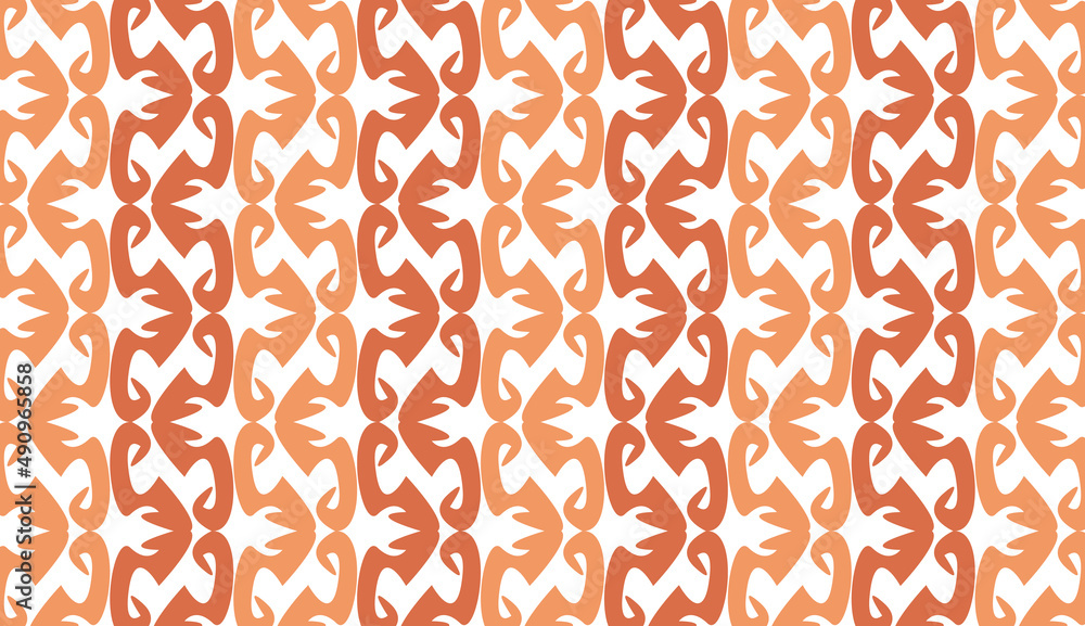 Poster seamless pattern. elegant ethnic motif. minimalist style pattern design