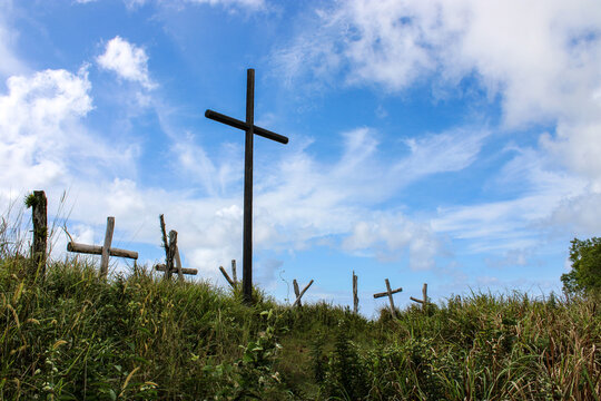 Crosses on a Mountain
