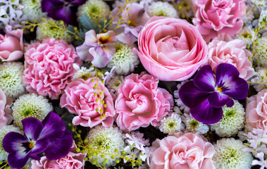 Flower Arrangement of Spring Flowers