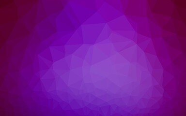 Light Purple vector abstract mosaic pattern.