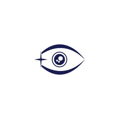 eye logo illustration design