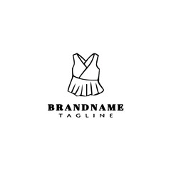 women clothes logo icon design template vector illustration