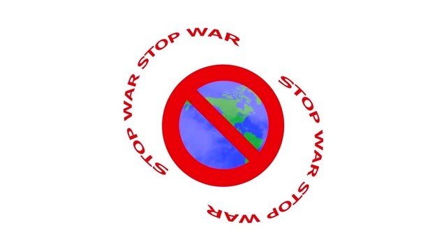 反戦イメージ STOP WAR のCG