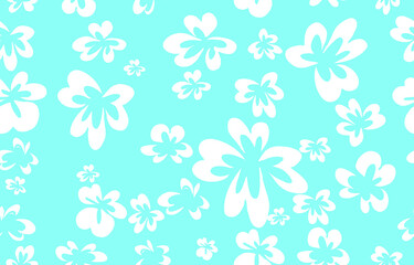 Seamless pattern material of an abstract flower. wallpaper vintage design background